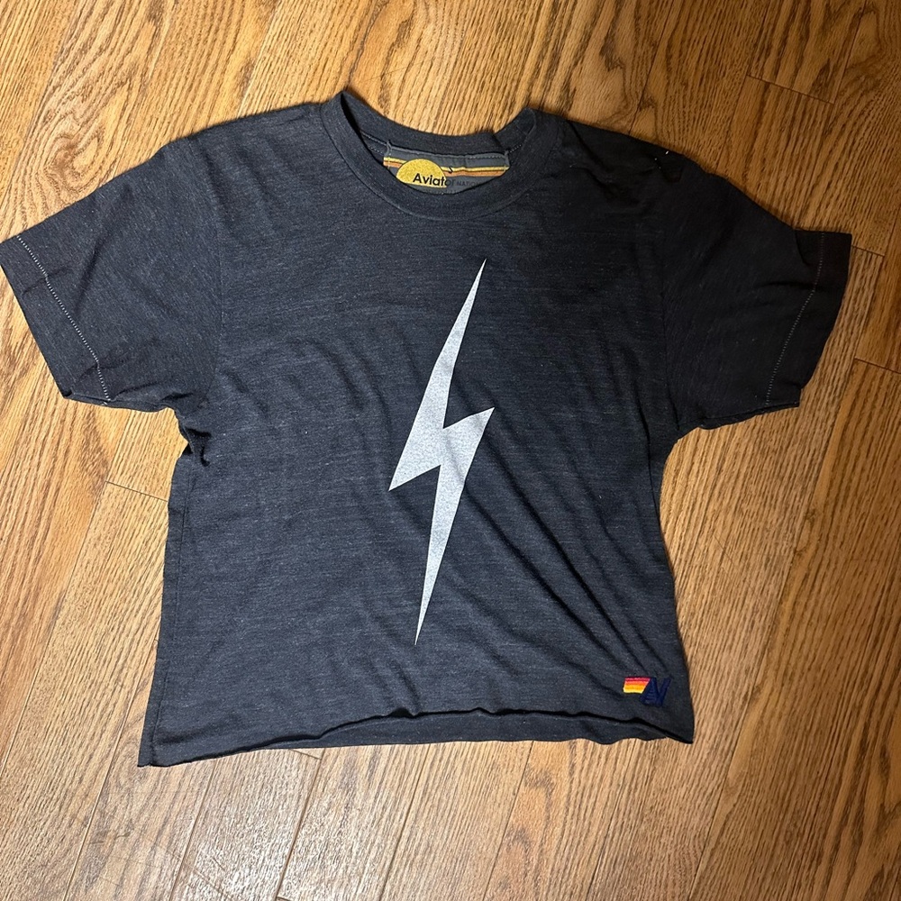 Aviator nation lighting bolt tee